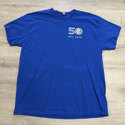 Camiseta de hockey New York Islanders para hombre XL azul 50 aniversario NY Isles Foto 1 de 2