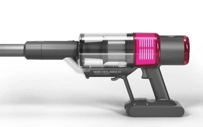 SEBO CORDLESS BALANCE A1 MAGENTA VACUUM CLEANER - INCLUDES FAST FREE UK SHIPPING - Image 1 of 4