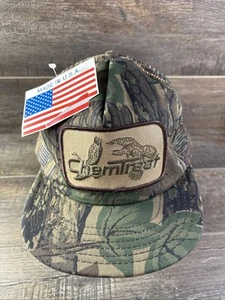 NWT Vintage ChemTreat Patch Chemical Camo Made in USA Snapback Hat - Picture 1 of 10