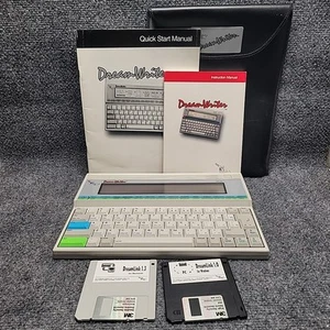 Vintage NTS Dreamwriter 325 Basic Language Laptop NO PSU READ - Picture 1 of 11