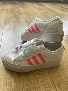 adidas Nizza Platform Trainers UK Size 4.5 - Picture 1 of 8