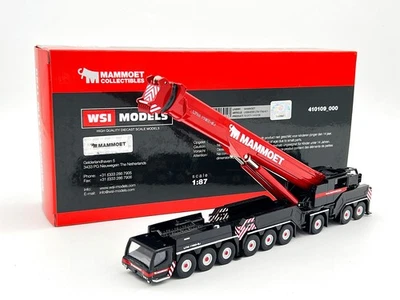Gru Liebherr LTM 1750-9.1 "Mammoet" WSI modelli di camion scala 1:87 - Immagine 1 di 4