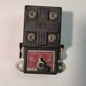 Therm-O-Disc Electric Water Heater Upper Thermostat Style 7135 - Picture 1 of 5