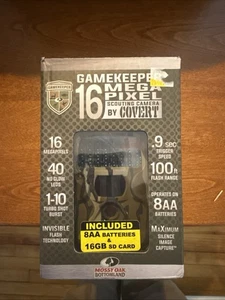 Mossy oak gamekeeper trail camera 16mp 32gb new open box - Picture 1 of 5