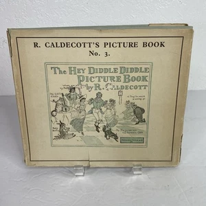 Vtg Randolph Caldecott Hey Diddle Diddle Picture Book No. 3 Great Britain - Picture 1 of 19