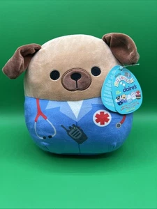 NWT Squishmallow 9” Heroes Daryl Dog EMT Paramedic  2021 - Picture 1 of 6