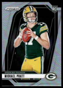 2024 Panini Prizm Silver Michael Pratt Green Bay Packers #32 - Picture 1 of 2