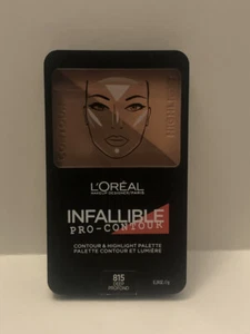 L'OREAL INFALLIBLE PRO-CONTOUR CONTOUR & HIGHLIGHTER #815 DEEP 0.24 OZ - Picture 1 of 6