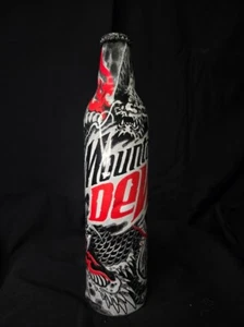 MOUNTAIN DEW CHINESE NEW YEAR DRAGON 16 OZ ALUMINUM BOTTLE unopened - Picture 1 of 6