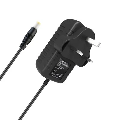 APERIT UK 12V 2A AC/DC FUENTE DE ALIMENTACIÓN ADAPTADOR CARGADOR ENCHUFE PARA LÁMPARA LED SECADOR DE UÑAS CLAVOS