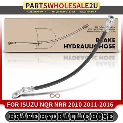 Гидравлический шланг переднего левого или правого тормоза для Isuzu NQR NRR 2010 2011 2012-2016 - Изображение 1 из 4