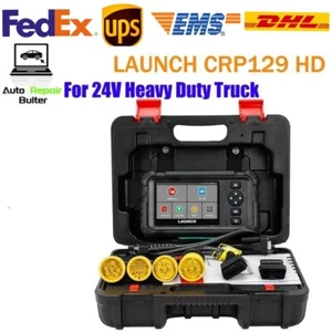 Launch CRP129 HD Heavy Duty Truck Scanner 7 Reset Function Diagnostic DPF Regen - Picture 1 of 12