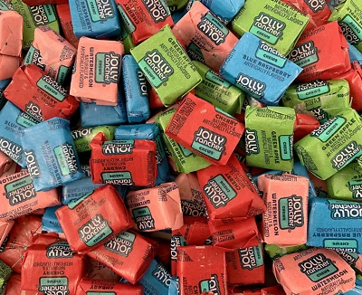Caramelos masticables de frutas JOLLY RANCHER, envueltos individualmente, 4 sabores (bolsa de 2 libras) Foto 1 de 4