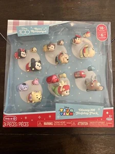 Target Tsum Tsum Disney 100 Retro Reimagined Holiday Pack (18) Figures 2023 - Picture 1 of 2