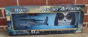 NEW Micro Attack Apache RC Helicopter Syma Xtreem Remote Control Heli two Blade