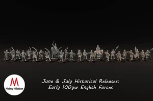 Miniaturas de guerra de 100 años surtidas de 28 mm. Medbury Minis Wargaming resina impresa - Imagen 1 de 14