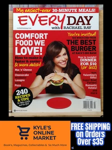 Everyday w/ Rachael Ray FEB 2011 Comfort Food We Love! 240 Recipes & Tips - Picture 1 of 22