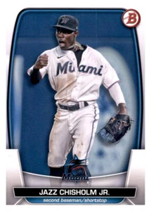2023 Bowman Jazz Chisholm Jr Base Card MLB PWE Set Break Marlins #22 - Picture 1 of 2
