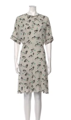 MARNI 2013 Retro Dress, As Seen On Christina Ricci, Possibly Silk, Lovely Seams - Image 1 of 4