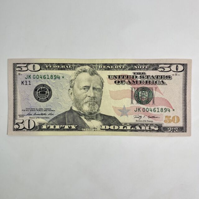 50 Dollars (Federal Reserve Note; small portrait) - United States