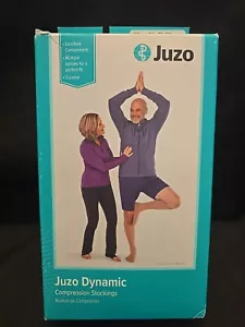 Juzo 3512 Size IV Beige Thigh High Compression Stockings 30-40 mmHg AG - Picture 1 of 8