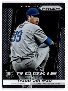 2013 Panini Prizm Rookie  - #202 Hyun-Jin Ryu (RC) Los Angeles Dodgers  - Picture 1 of 2