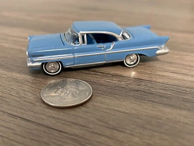 Lincoln Premiere 1957 Johnny Lightning Blue - Neumáticos de goma 1:64 Foto 1 de 4