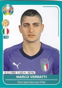 Panini Euro EM 2020 Preview Sticker ITA 18 Marco Verratti - Bild 1 von 2