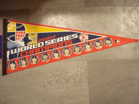 2007 Red Sox World Series Players Champions Pennant Cover