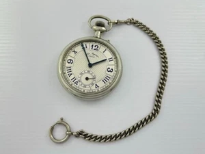 Doxa Antique 1910's Swiss Amazing Art Deco Carpet Dilizhans Huge Pocket Watch - Picture 1 of 13