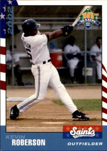 2002 St. Paul Saints Team Issue #20 Kevin Roberson Phoenix Arizona Baseball Card - Picture 1 of 2