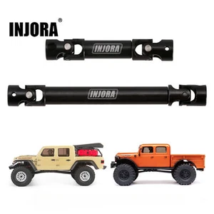 INJORA Steel Drive Shafts for 1/24 RC Crawler SCX24 Gladiator Dodge Power Wagon - Picture 1 of 11