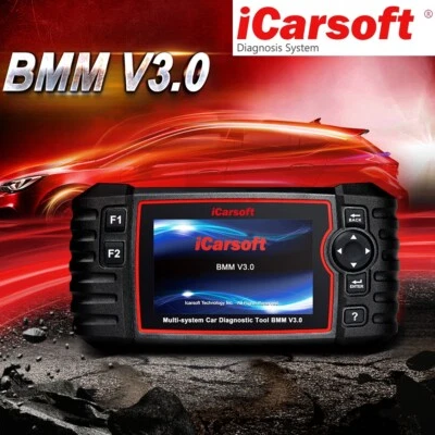 iCarsoft BMM V3.0 für BMW Mini Rolls Royce OBD Diagnose Öl Service Rückstellung  - Bild 1 von 4