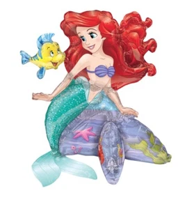 The Little Mermaid 20" Air Fill Only Balloon For B-day Decoration & centerpieces - Picture 1 of 3