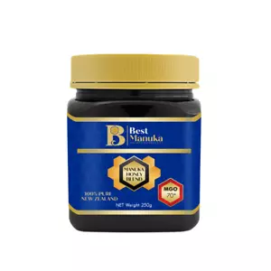 Best Manuka MGO 70+ 250g Manuka Honey New Zealand - Picture 1 of 1