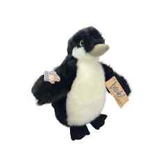Vtg 1988 Applause Bravo! 10" Eugene 13714 Standing Penguin Black & White Plush