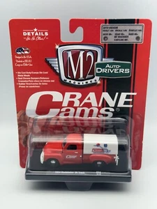 M2 Auto-Drivers Crane Cams 1954 Studebaker 3R Pickup Truck, Red, 1:64, NIB - Picture 1 of 10