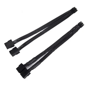 for RTX3070 3080 3090 New Graphics Card Dual 8pin to Small 12Pin Power Adapter - Photo 1/10