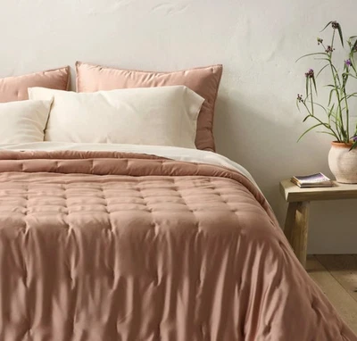 Casaluna King Blissful Juego de Edredón y Funda de Almohada de Bambú Paquete, Nuevo Foto 1 de 4