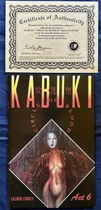 KABUKI Circle Of Blood Volume 1 #6 Variant - 4786/6000 -SIGNED By David Mack COA - Picture 1 of 3