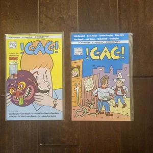 Knebel! #1 und #3 Harrier Comics 1986 1987 Eddie Campbell Glenn Dakin Indie Set - Bild 1 von 9