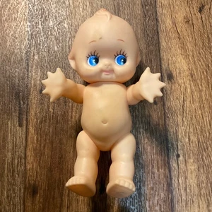 Muñeca Kewpie De Colección 8" Hecha en China Brazos con Bisagras Piernas Goma Ojos Azules Punta - Imagen 1 de 7