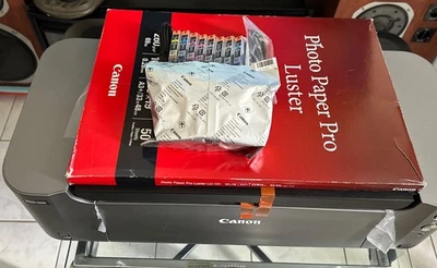 Canon PIXMA PRO-100 Inkjet Digital Photo Printer - Image 1 of 4