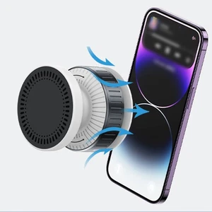 360 Degree Car Phone Holder with Magnetic Adsorption for Safe Navigation - Picture 1 of 7
