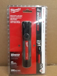 Milwaukee 2160-21 Redlithium USB Rechargeable Compact Flashlight 800 Lumens New - Picture 1 of 2