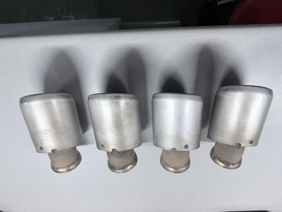 OEM Silver Exhaust Tips Set - 2011-2014 Cayenne PSE/Turbo 958.1 - Image 1 of 4