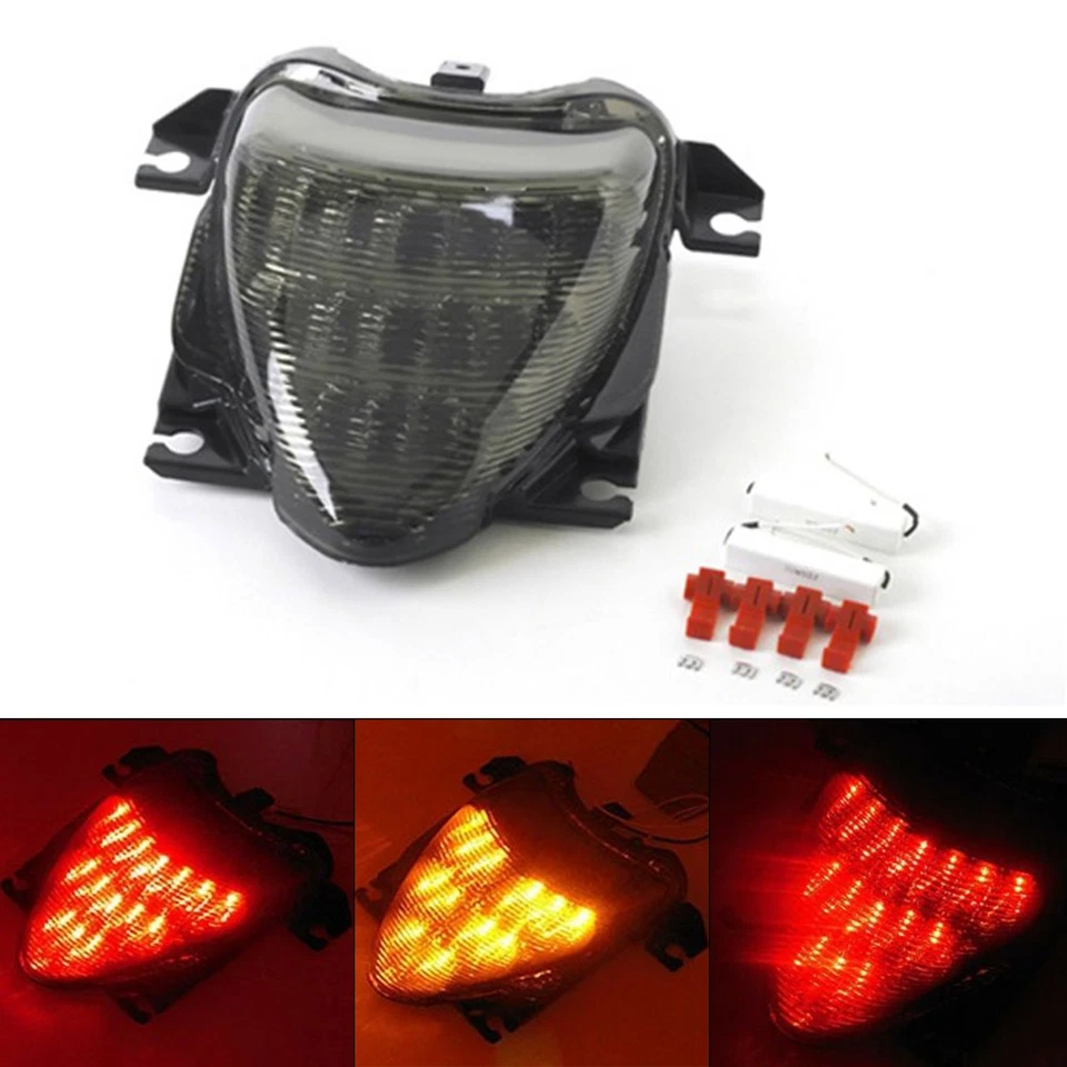 Integrated LED TailLight Turn Signals*for Suzuki Boulevard M109R 2006-2022 Smoke Foto 1 de 2