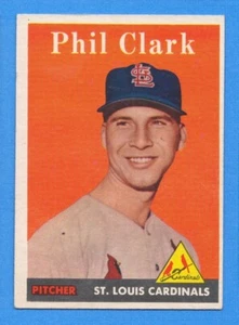 Phil Clark EX+ Cardinals 1958 Topps #423 - Imagen 1 de 1