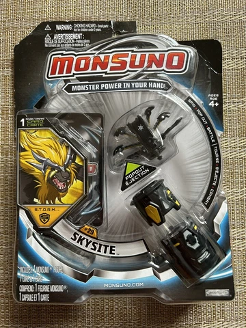 Monsuno (Skysite #29) Battle Mini Figure-Includes 1 Core, & 1 Card 2012 Cover