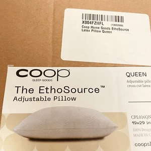 NEU Coop EthoSource verstellbares Queen Kissen Cross-Cut Latexmischung, CPL016QN - Bild 1 von 5